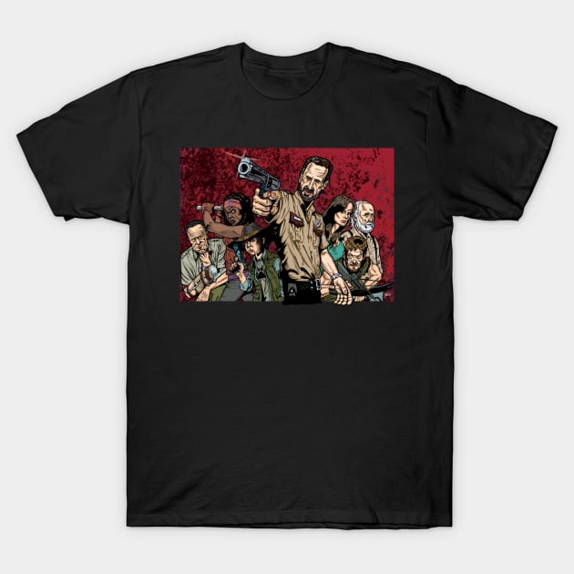The Walking Dead T-Shirt by Parisi Studios